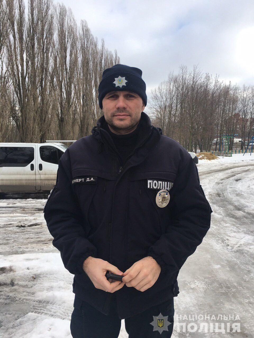 A POLICE GUARD SAVED A MAN’S LIFE IN POLTAVA